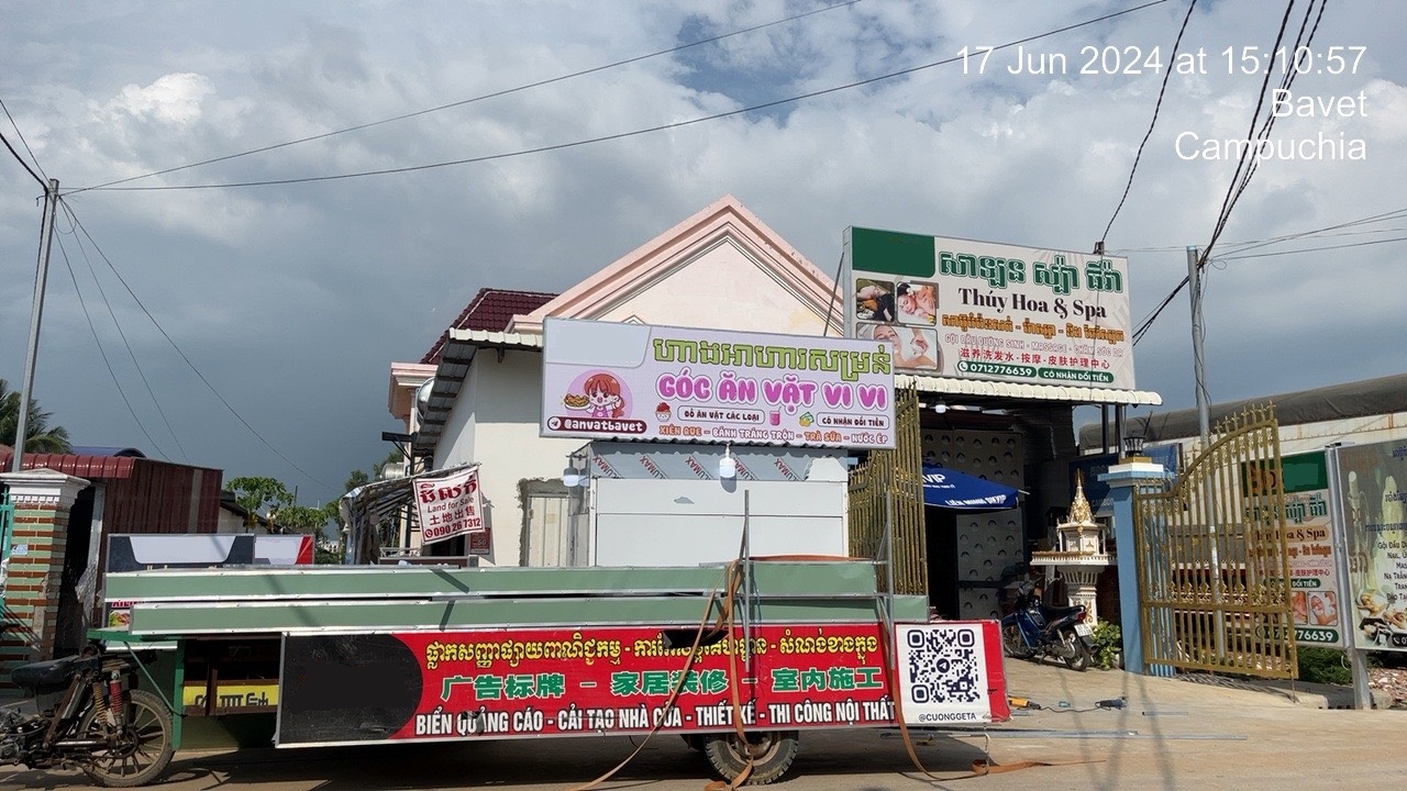 Thi Công Bảng Hiệu Bavet, Thi Công Bảng Hiệu Mộc Bài, Thi Công Bảng Hiệu Phnompenh