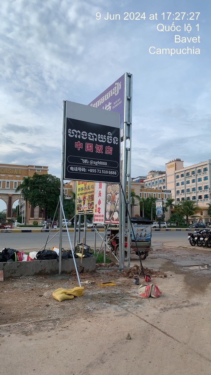 Làm Bảng Hiệu Mộc Bài, Làm Bảng Hiệu Bavet