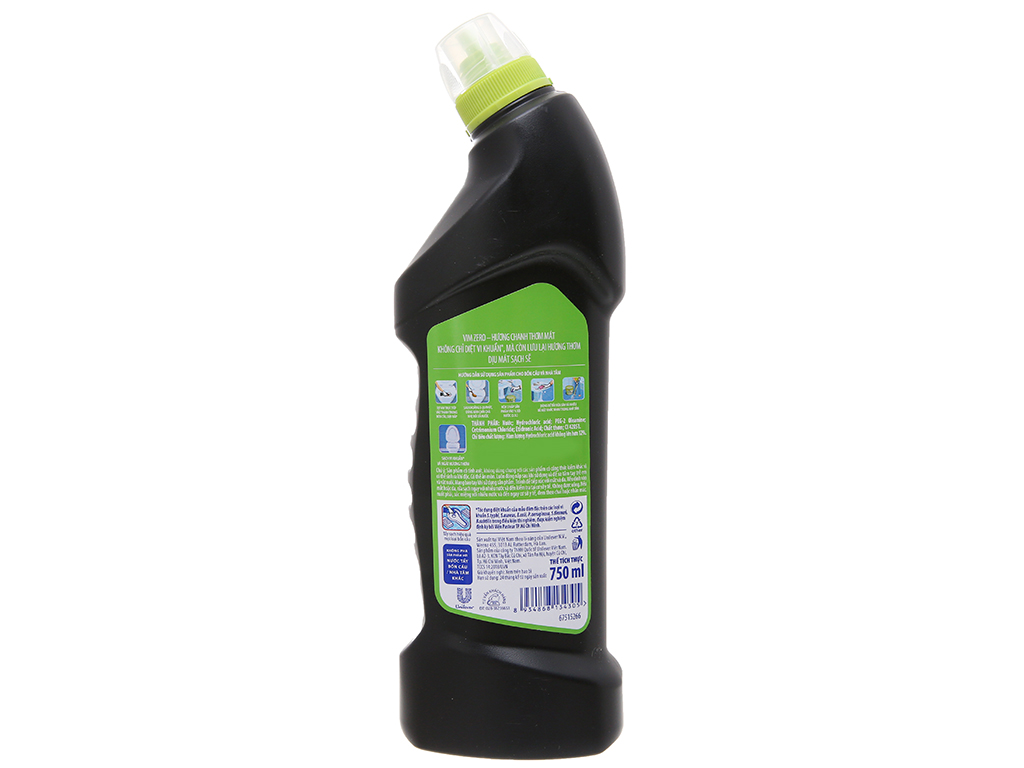 Nước tẩy bồn cầu VIM Zero hương chanh 750ml - Ảnh 3