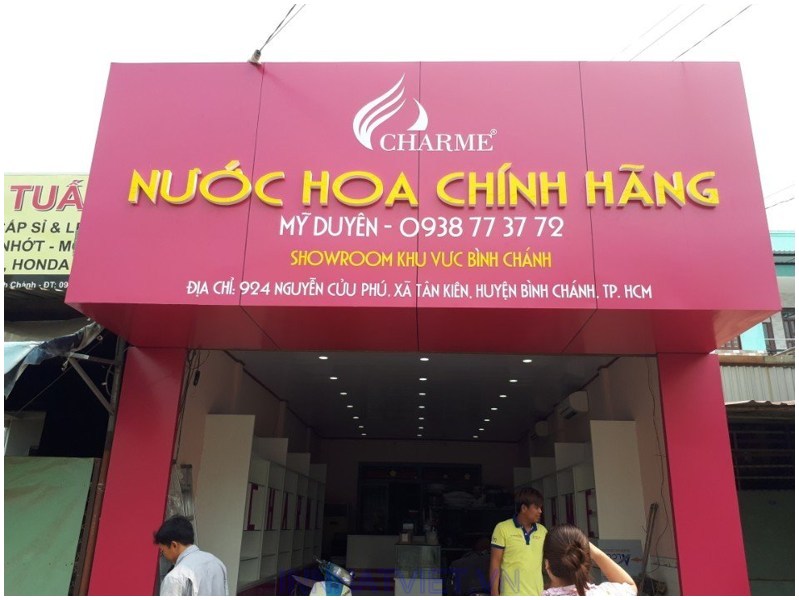Bảng Hiệu Chữ Nổi Dương Minh Châu
