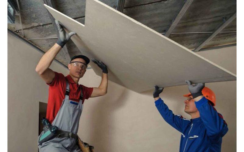 Professional gypsum ceiling service in Bavet, Cambodia, Moc Bai