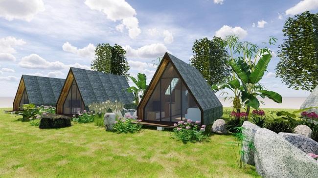 Nhà tiền chế mộc bài